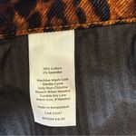 Talbots  Straight Leg Corduroy Pant Full Length High Waist Leopard Print 16W NWT Photo 4