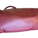 FRYE & Co VINTG BURGANDY Leather Handbag Photo 2