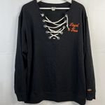 Victoria's Secret PINK Size M 5th & Ocean Pullover Sweatshirt OSU Oklahoma State Photo 1