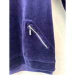 Chico's | Zenergy Purple Velour Half-Zip Pullover Jacket Size 0 | Small Photo 4