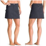 Athleta  Women's Snowslide Fleece Lined Cargo Skirt Black Pull On Athletic small Photo 1
