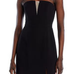 Liv Foster Asymmetric Hem Short Cocktail and Party Dress Size 12 Black Photo 0