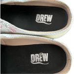 Drew  Juniper‎ Clogs Cream Multicolored Floral Snake Skin Comfort Shoes Slip On Photo 6