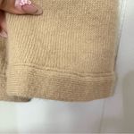 Banana Republic Angora Rabbit Hair Cardigan Camel Beige Size MP Petite Photo 6