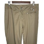 NWOT NILS Sportswear Houndstooth Button Insulated Ski Snowboard Snap Pants 10 Tan Photo 2
