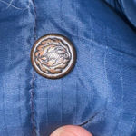 Women's Stearns Blue Reversible Quilted Denim Vest 3X with Orange Stitching Photo 4