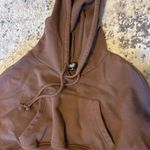 PacSun  mocha cropped hoodie woman's size XS Photo 1