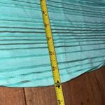 Apt. 9  size small burnout crewneck tee short sleeve roll cuffs sheer striped nwt Photo 8