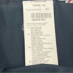 MSGM Leaves Leaf Patterned Brocade Skirt Black White Red Size 6 Waist 26 *FLAW Photo 2