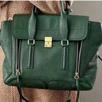 3.1 Phillip Lim Large Pashli Satchel Jade Green Photo 0