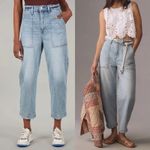 Pistola  Turner Super High Rise Barrel Leg Jeans Size 31 Relaxed Luxury Boho Photo 1