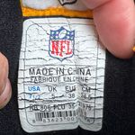 Reebok RBK NFL Pittsburgh Steelers Sneakers Sz 7.5 Black White Gold Vintage Shoes Photo 7