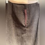 Ralph Lauren Lauren 100% worsted wool Charcoal Pencil Skirt academia vintage Photo 3