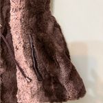 Faux Fur Vest in Brown and Cream 4 Photo 3