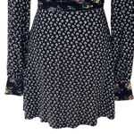 Free People Wonderland Floral Mini Dress Women’s Size S Boho Front Buttons Photo 8