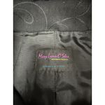 Mary Lynn O’Shea Hand Woven Jacket Women Medium Jacquard Purple Patchwork Floral Photo 5