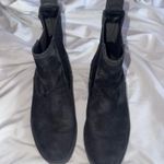 Timberland Boots Black Slip On Suede Short 7.5 Photo 2