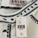 Anthropologie NWT Dolan Left Coast Tully Textured Mini Skirt Black White XS Photo 7