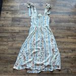 Rosie Posie Womens Sweet Floral Stripe Sundress Cottage Boho Sz Small NWT White Photo 7