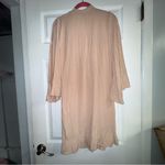 Eberjay Everjey women’s peach pink‎ robe size medium soft stretch comfy Photo 1