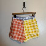 Farm Rio Farm‎ Rio Colorblock Gingham Shorts Photo 2