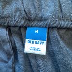 Old Navy  Pants Womens Medium High-Waisted Linen Blend Straight Zip‎ Dress Pants Photo 4