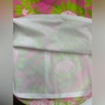 Lilly Pulitzer Mirabelle Hibiscus Pink & Green Skirt NWT SZ 2 Lined 100% Cotton Photo 7