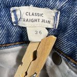 Madewell  Women’s Classic Straight Jeans | Size 26 Photo 8
