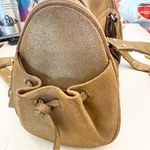 Cole Haan  Metallic Gold Brown Stephanie F05 Leather Shoulder Bag Photo 1