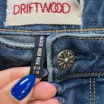 Driftwood  Jackie High Rise Jeans Womens Size 29 Embroidered Starry Night Stretch Photo 7