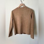 Carmen Marc Valvo  Faux Leather Studded Blazer XS Photo 2