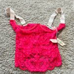 Free People Hot pink HAH  bustier Photo 0