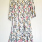 Baltic Born NWT  Marta Floral Smocked Midi Dress 1X Photo 8