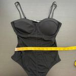 Priceless Black Mesh Light Padding Thong Back One Piece Lingerie Bodysuit XS S Photo 10