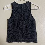 Tangerine Women's Black Print  Workout Athletic Tank Top Seamless Size Small Photo 3