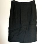 Giorgio Armani  Gray Wool Pencil Skirt - Size: 44 (US Size 8) Photo 1