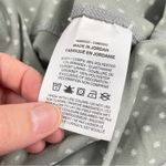 Nike  Dri Fit Green Polka Dot Ruched Cropped Running Pants Leggings M Athletic Photo 6