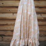 Mac Duggal 68276 Womens FLORAL PRINT PUFF SLEEVE HIGH LOW BROCADE GOWN Photo 12