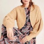 Anthropologie Knit Chunky Cropped Rae Plush Cardigan Size S Photo 0