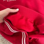 Vintage Red Nebraska Huskers retro preppy oversized crewneck size medium Photo 5