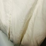 Club Monaco White Linen Single Brown Button Front Pocket Blazer Jacket size 4 Photo 8