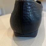 Prada  Black Leather Loafers with Metallic Accent Photo 10