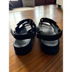 ICCON Cris Cavallari Icconic Velcro Strap Dad Sandals in Black, sz 245 [7.5] Black Photo 4