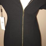 Calvin Klein NWT  Black Midi Tulip Sleeve Dress Photo 7