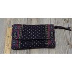 Vera Bradley  Crossbody Wallet Floral‎ Quilted Clutch Bag Photo 1