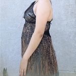 Victoria's Secret Elegant Black Lace fringe camisole top Photo 1