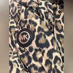 Michael Kors Leopard Print Women's Hooded Coat In Size M Photo 13