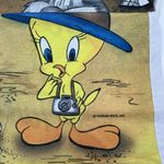 Vtg 1985 Sz L Night Shirt Looney Tunes Warner Bros Tweety Sylvester Jodie Arden Size L Photo 4