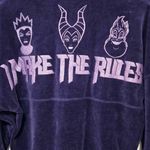 Disney  Villains Spirit Jersey "Make The Rules" Rare Size Medium Photo 6