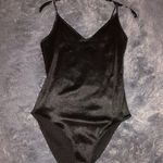 Topshop Black Satin Bodysuit Photo 0